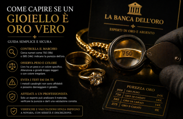 Come capire se un gioiello è oro vero Come capire se un gioiello è oro vero
