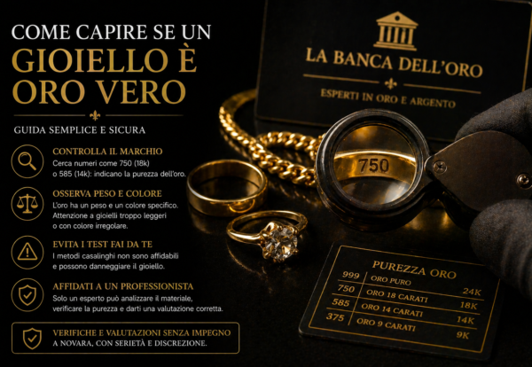 Come capire se un gioiello è oro vero Come capire se un gioiello è oro vero