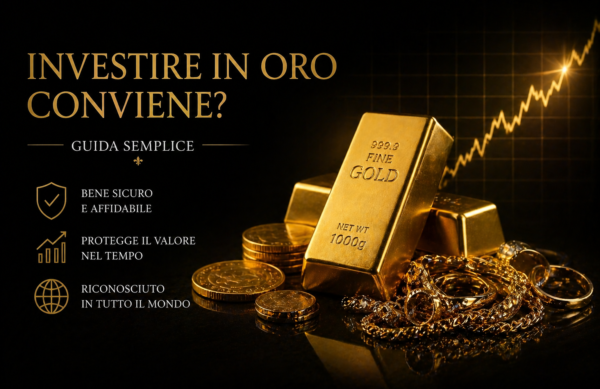 Investire in oro conviene Investire in oro conviene