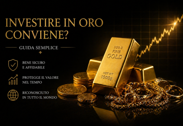 Investire in oro conviene Investire in oro conviene